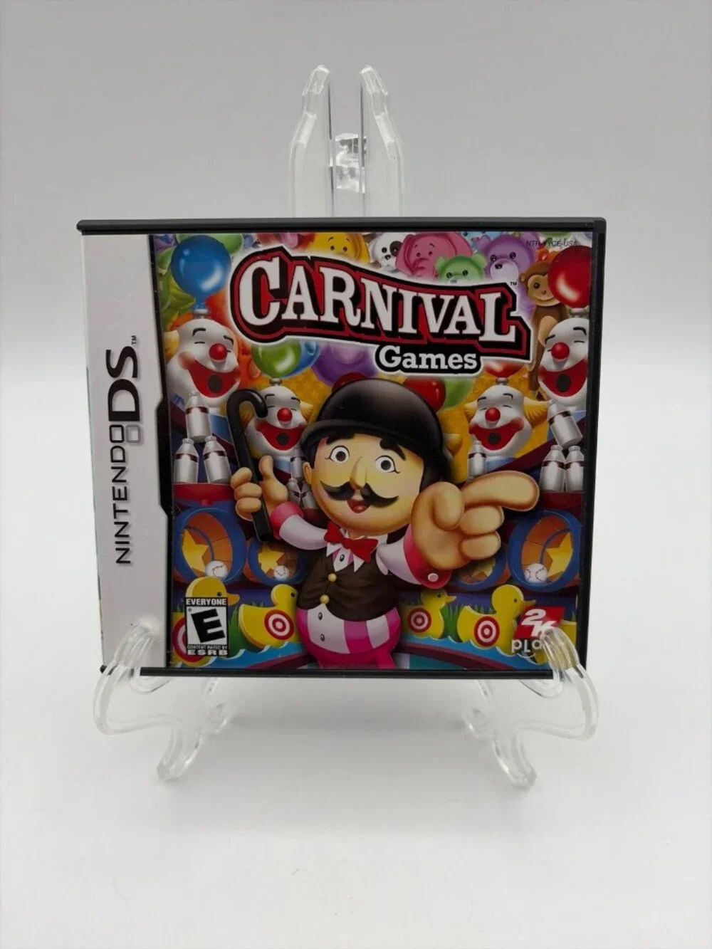 Carnival Games Nintendo DS 2006 Complete Game w/ Case Tested Working
